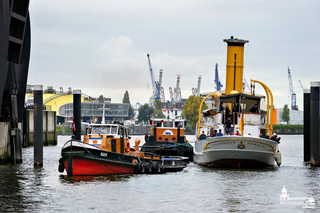Return of the SCHAARHÖRN to the traditional port