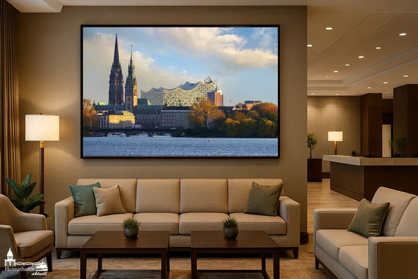 Mehr als Dekoration: Hamburg Bilder in Galeriequalität für Hotels und Restaurants.