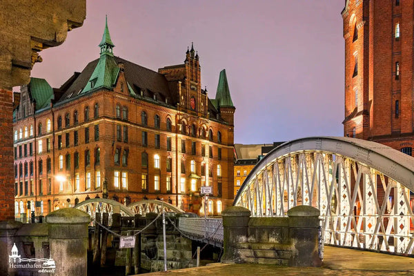 Hamburg coole Fotos - Abends in der Hamburger Speicherstadt