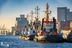 Hamburger Hafen Fotos - Schlepper BUGSIER 18 an Brücke 10